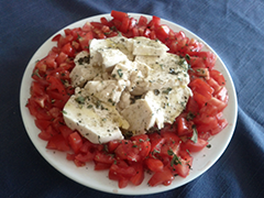 CAPRESE CON MOZZARELLA VEG