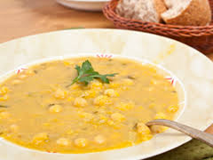 CREMA DI CECI CON GNOCCHETTI