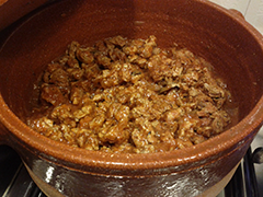 SPEZZATINO DI SOIA AI FUNGHI