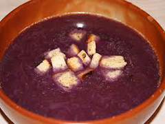 ZUPPA DI CAVOLO ROSSO